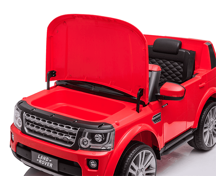 Kids Electric Ride On Land Rover Discovery 12v Single Seat Red - Image 29