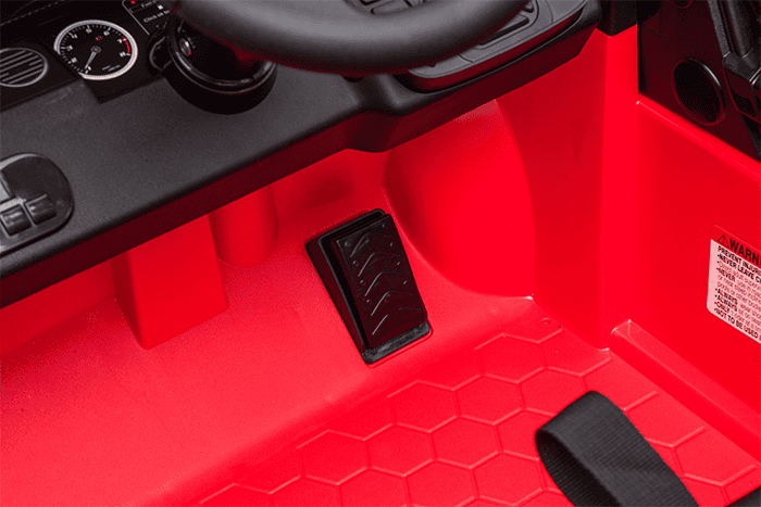 Kids Electric Ride On Land Rover Discovery 12v Single Seat Red - Image 42