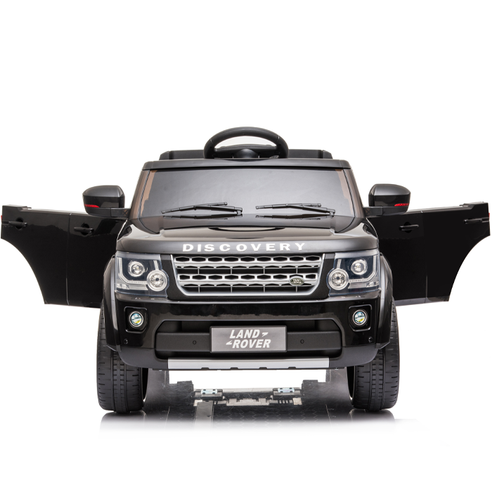 Kids Electric Ride On Land Rover Discovery 12v Single Seat - Black - Image 9