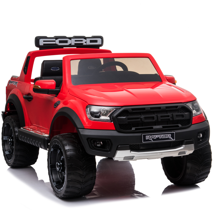 Kids Electric Ride On Ford Ranger Raptor Red - Image 3