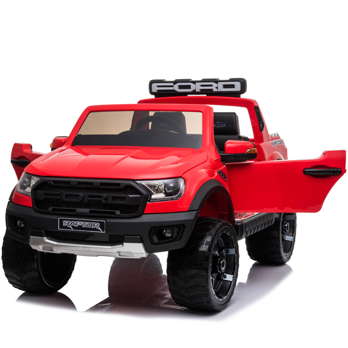 Kids Electric Ride On Ford Ranger Raptor Red - Image 6
