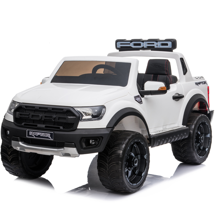 Kids Electric Ride On Ford Ranger Raptor White